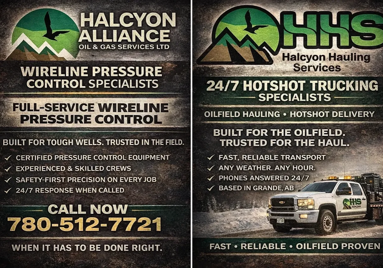 Oilfield services contact information display